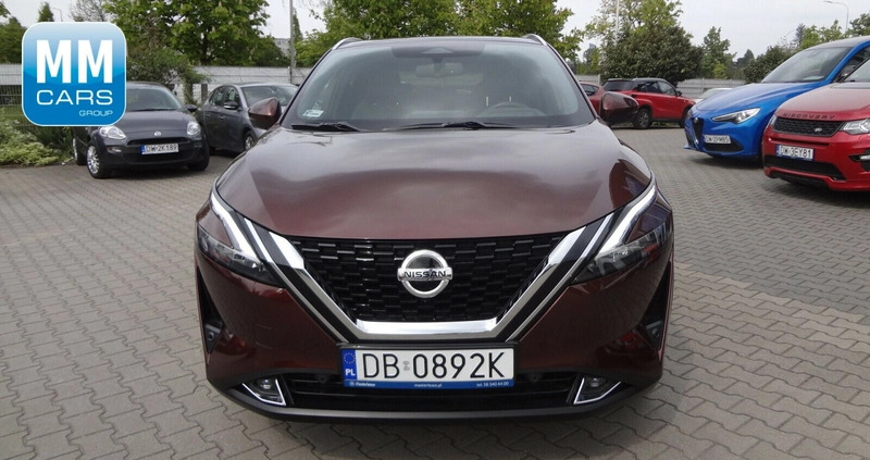 Nissan Qashqai cena 159850 przebieg: 14258, rok produkcji 2022 z Żuromin małe 191